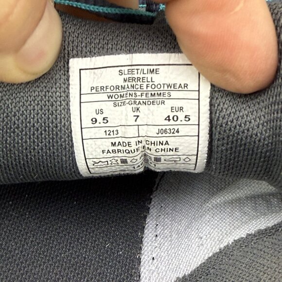 ✅LEFT SHOE ONLY✅ Womens 9.5 Merrell All Out Fuse Sneaker Gray Trail Running Shoe - Picture 2 of 8